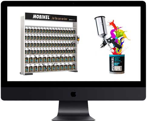 Компьютерный подбор автоэмали